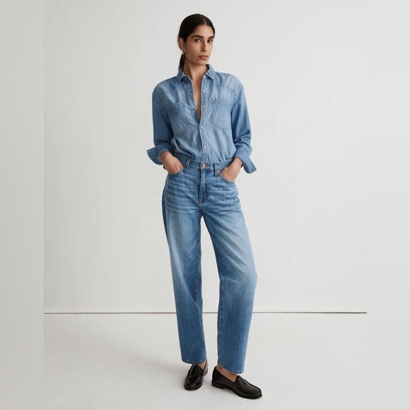 NWT Madewell The Slouchy Boyjean size 29